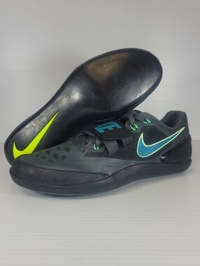 Size 9 Nike Zoom Rotational 6 Anthracite Track Field Throwing Shoes FZ9606 001